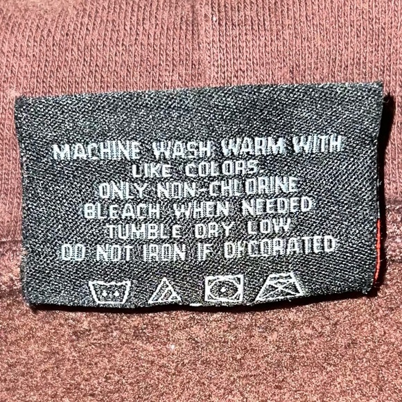 Shenandoah Brown Full Zip Hoodie National Park Bear Sweatshirt CH Apparel Sz XL - Picture 7 of 7